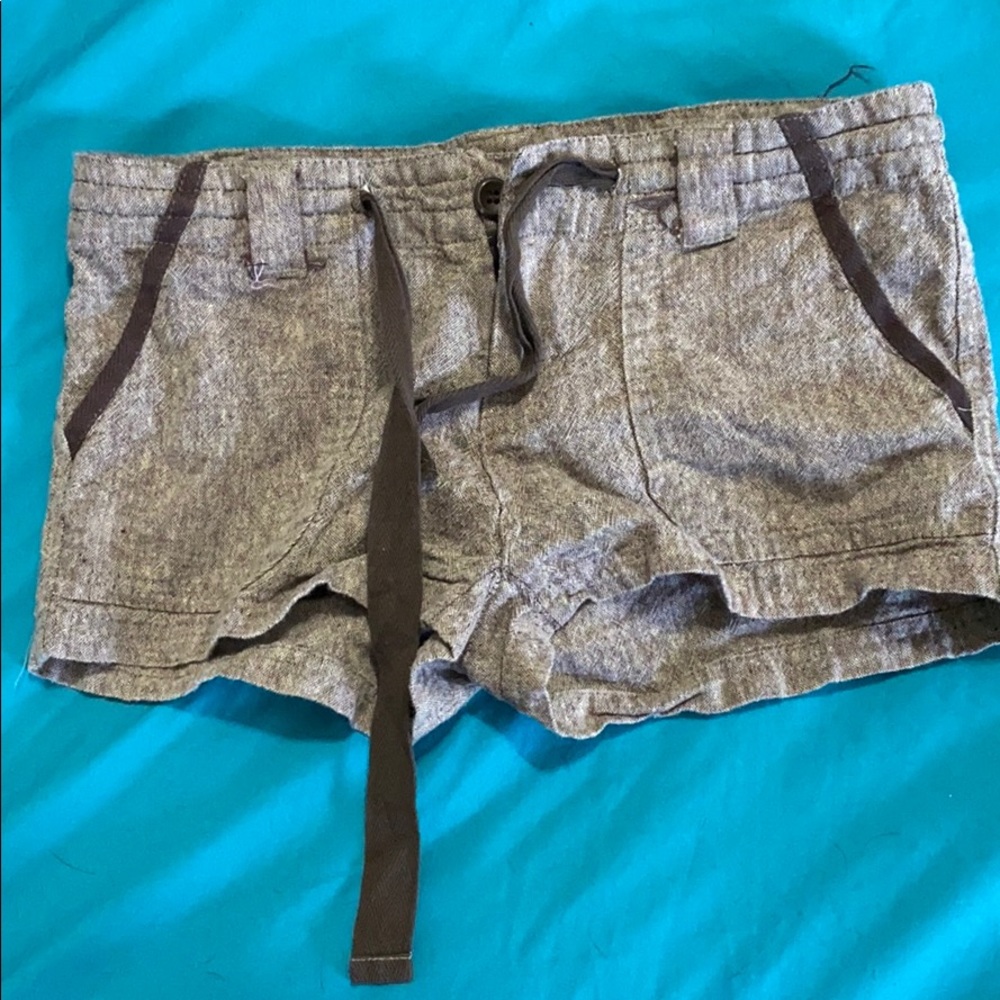 Brown shorts